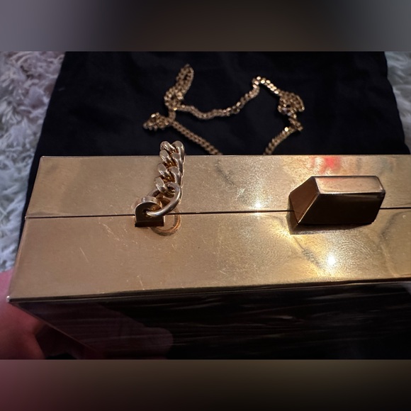 Saint Laurent Marble Pattern Tuxedo Box Bag - Picture 10 of 15